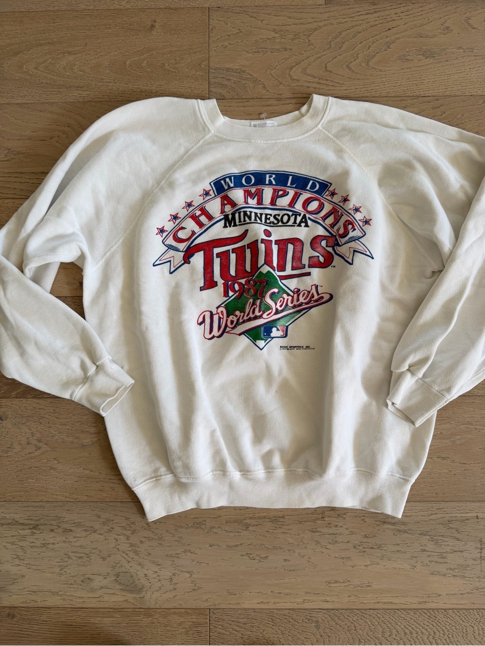 Vintage 1987 Minnesota Twins World Series Champions Hanes XL